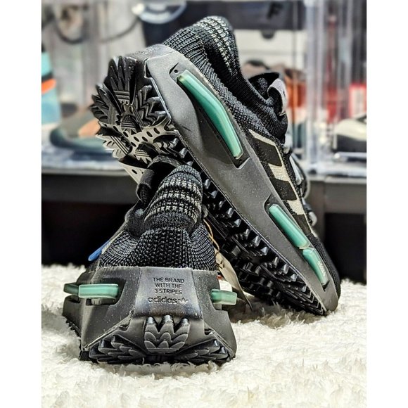 adidas Men\'s NMD S1 Shoes Core Black / Altered Blue HP5523 Size 10.5 main image 5